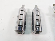 Load image into Gallery viewer, 2006 Harley Softail FXSTSI Springer Front Rear Chrome Foot Peg Rest Set 50942-00