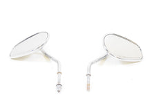 Load image into Gallery viewer, 2010 Harley Dyna FXDB Street Bob Nice Chrome Rear View Mirror Set 91845-03B | Mototech271