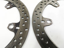 Load image into Gallery viewer, 2009 Ducati Multistrada 1100 S Brembo Front Brake Rotor Disc Set 49240781A