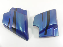 Load image into Gallery viewer, 2014 Harley Touring FLHTK Electra Glide Side Cover Set Daytona Blue 66250-09 | Mototech271
