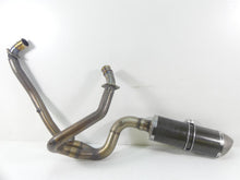 Load image into Gallery viewer, 2008 Ducati Hypermotard 1100S Termignoni Carbon 2in1 Exhaust System - Read