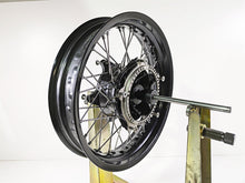 Load image into Gallery viewer, 2014 BMW R nine T R9T K21 Front Wheel Rim Black Spoke 17x3.5 -Ding 36318546108