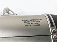 Load image into Gallery viewer, 2022 KTM 1290 Super Adventure S Wings Titanium Exhaust Pipe Muffler Slip On 0211 | Mototech271