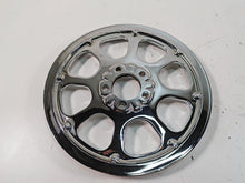 Load image into Gallery viewer, 2006 Harley Softail FXSTSI Springer Chrome 20mm Belt Pulley 70T 40617-06