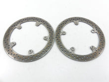 Load image into Gallery viewer, 2009 BMW K1300 S K40 Front Brake Disc Rotor Set 320Mm 34117711429 | Mototech271
