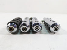 Load image into Gallery viewer, 2006 Harley Softail FXSTSI Springer Front Rear Chrome Foot Peg Rest Set 50942-00