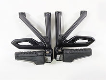 Load image into Gallery viewer, 2015 BMW R1200GS K50 Rear Black Passenger Foot Peg Set 46718526741 46718526742