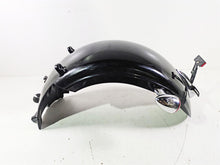 Load image into Gallery viewer, 2009 Harley FXCWC Softail Rocker Rear Fender Vivid Black - Read 60132-08A | Mototech271