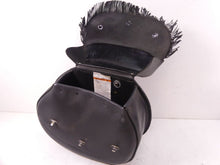 Load image into Gallery viewer, 2003 Indian Spirit Springfield Fringe Leather Side Saddlebag Luggage Set | Mototech271