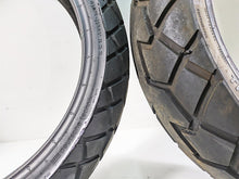 Load image into Gallery viewer, Used Front Rear Motorcycle Tire Set Continental TKC 70 120/70R17 180/55R17 -Read