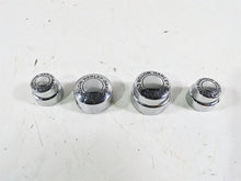 Load image into Gallery viewer, 2003 Harley Dyna FXDL Low Rider 100TH Front Rear Chrome Axle Nut Cover Set | Mototech271