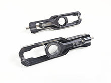 Load image into Gallery viewer, 2018 Aprilia RSV4 RR Bonamici Racing Chain Adjusters Black CODE CHAD04_BK