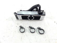 Load image into Gallery viewer, 2006 Harley Softail FXSTSI Springer Oil Cooler Flange Chrome Cover Set 26157-07 | Mototech271