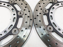Load image into Gallery viewer, 2002 Yamaha FZ1 FZS1000 Fazer Front Brake Rotor Disc Set 5JJ-2581T-10-00 | Mototech271