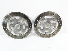 Load image into Gallery viewer, 2010 Harley Touring FLHTCU Electra Glide Brembo Front Brake Rotor Set 41808-08A | Mototech271