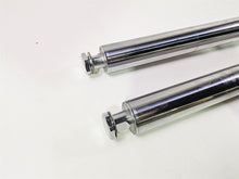 Load image into Gallery viewer, 2008 Harley FXCWC Softail Rocker Straight Chrome Front Fork Leg Set 46950-08