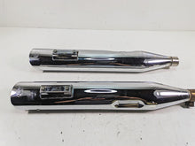 Load image into Gallery viewer, 2014 Harley Touring FLHTK Electra Glide Vance Hines Twin Slash Muffler Set 16763
