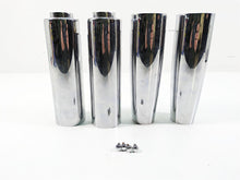 Load image into Gallery viewer, 2006 Honda V-Twin VTX1300 R Front Fork Leg Chrome Cover Set - Read 51610-MEA-670