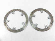 Load image into Gallery viewer, 2017 BMW R1200RT K52 Front Brake Rotors Discs 320mm 34118526575 | Mototech271