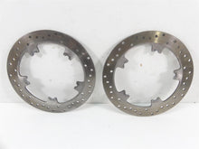 Load image into Gallery viewer, 2012 Harley VRSCF Muscle Rod Front Brake Rotor Disc Set 44553-06A | Mototech271