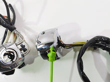 Load image into Gallery viewer, 2008 Harley FXCWC Softail Rocker Left Right Chrome Control Switch Set 71682-06A