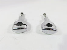 Load image into Gallery viewer, 2008 Harley FXCWC Softail Rocker Oem Chrome Fat Bar 3.6" Riser Set 56916-07