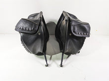 Load image into Gallery viewer, 2003 Harley FLSTC Softail Heritage 100th Saddlebag & Mount Set 90476-00 90477-00