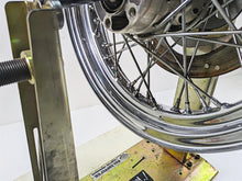 Load image into Gallery viewer, 2000 Harley FXSTS Softail Springer Chrome Spoke Rear Wheel Rim 16x3 43085-97