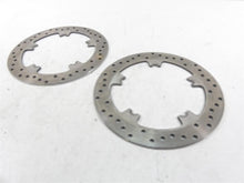 Load image into Gallery viewer, 2011 Harley VRSCF Muscle Rod Front Brake Rotor Disc Set 44553-06A | Mototech271