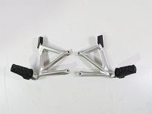 Load image into Gallery viewer, 2017 BMW R1200 GS K50 Rear Passenger Footpeg Set 46718528793 46718528794