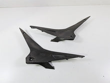 Load image into Gallery viewer, 2018 Aprilia RSV4 RR Carbon Fiber Tank Triangle Fairing Covers Set 2B005961