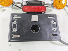 Load image into Gallery viewer, 2018 Indian Chieftain Limited Chrome Taillight Blinker Plate Holder Set 5138445