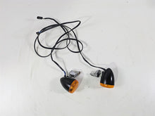 Load image into Gallery viewer, 2014 Harley FLS Softail Slim Front Blinker Turn Signal Set - Read 67800178 | Mototech271