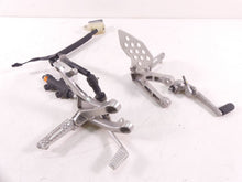 Load image into Gallery viewer, 2012 Honda CBR600RR Front Rider Left Right Footpeg Rest Set 50700-MFJ-D00