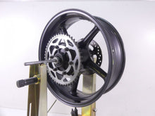 Load image into Gallery viewer, 2009 Triumph Street Triple 675R Straight Rear 5 Spoke Wheel Rim 17x5.5 T2010842