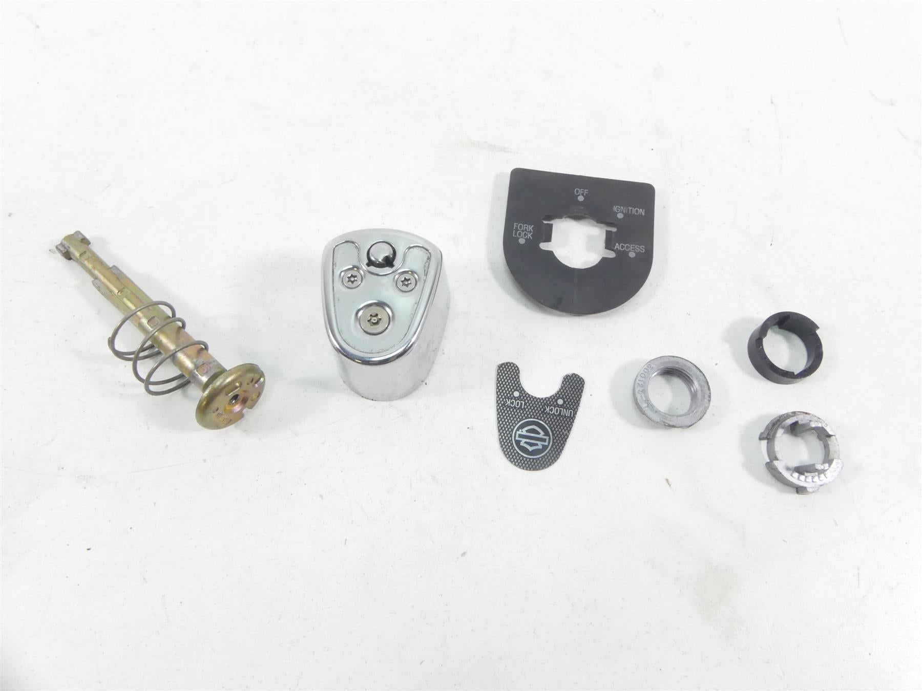 2012 Harley CVO FLHX SE3 Street Glide Ignition Switch Parts Lock