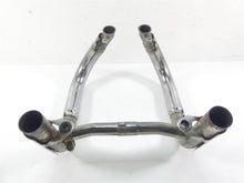 Load image into Gallery viewer, 2002 Triumph Bonneville America Exhaust Pipe Header Set T2208487 T2208488
