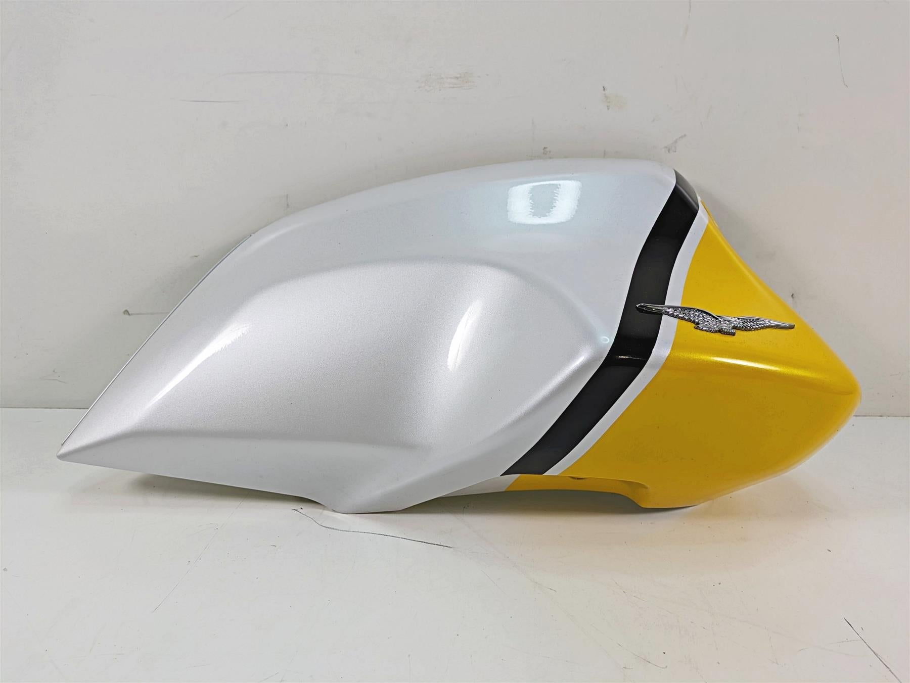 2020 Moto Guzzi V85 TT Adventure Right Tank Cover Yellow Sahara