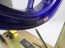 Load image into Gallery viewer, 2004 Aprilia RSV1000 R Mille Straight Blue Front Wheel Rim 17x3.5 AP8108675 | Mototech271