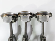Load image into Gallery viewer, 2008 Yamaha YZF R1 RN19 3 Piston & Rod Set 4C8-11650-00-00 14B-11650-00-00