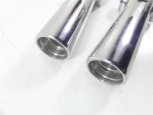 Load image into Gallery viewer, 2009 Harley FLHTCU SE4 CVO E-Glide Chrome Front Fork Lower Tube Set 45500169 | Mototech271