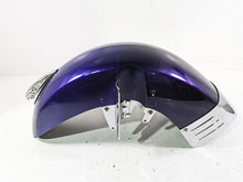 Load image into Gallery viewer, 2002 Honda VTX1800 Retro Front Fender Pearl Chromium Purple 61100-MCV-000