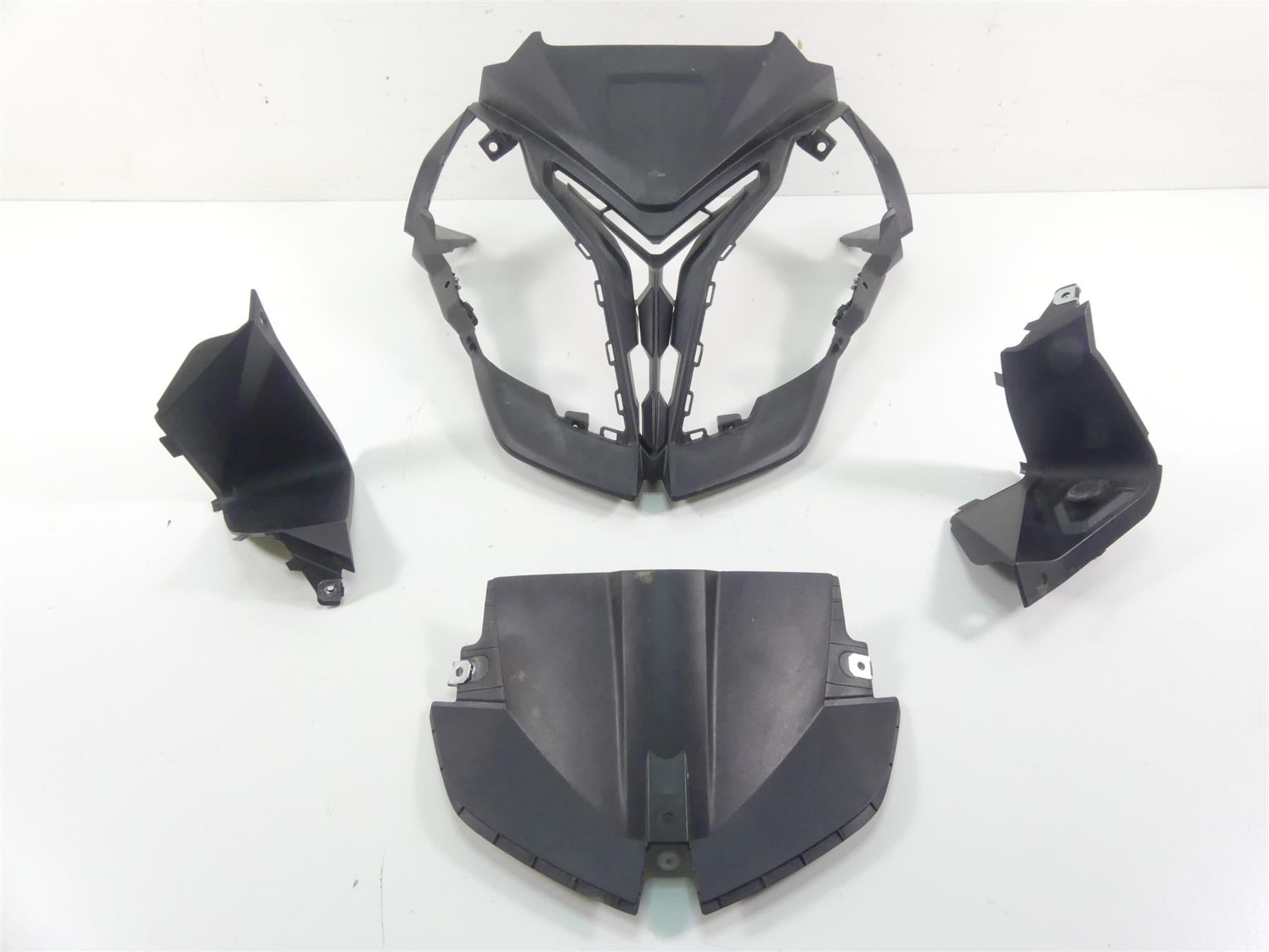 2016 BMW S1000XR K49 Font Upper Inner Nose Panel Fairing Set