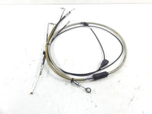 Load image into Gallery viewer, 2002 Harley Touring FLHTC Electra Glide 16" Ape Hanger Clutch & Throttle Cable | Mototech271