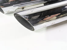 Load image into Gallery viewer, 2014 Harley FLS Softail Slim Vance Hines Twin Slash 3" Slip On Muffler READ 16341