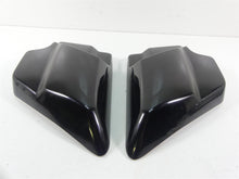 Load image into Gallery viewer, 2012 Harley Touring FLHX Street Glide Black Side Cover Set 66048-09 66250-09