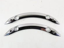 Load image into Gallery viewer, 2017 Indian Chieftain Limited Rear Chrome Fender Struts Covers 5139599 5139598