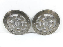Load image into Gallery viewer, 2010 Harley Touring FLHRC Road King Front Brake Disc Rotor Set 41808-08 41809-08