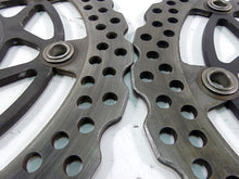 Load image into Gallery viewer, 2010 Kawasaki ZX1400 ZX14 R Ninja Front Brake Rotor Disc Set 41080-0102-5C