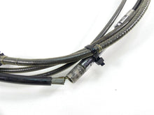 Load image into Gallery viewer, 2011 Harley Softail FXS Blackline 12.5" Ape Hanger Throttle & Brake Line Set